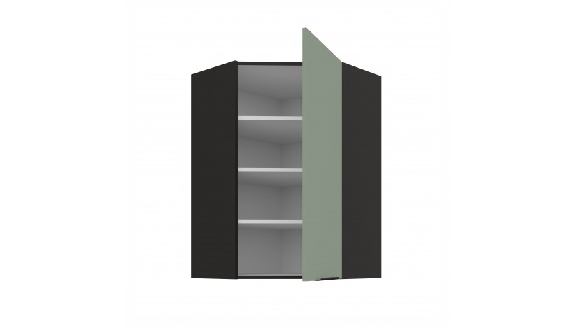 ARIA SA/BL 60x60 GN-90 1F 45° pakabinama kampinė spintelė