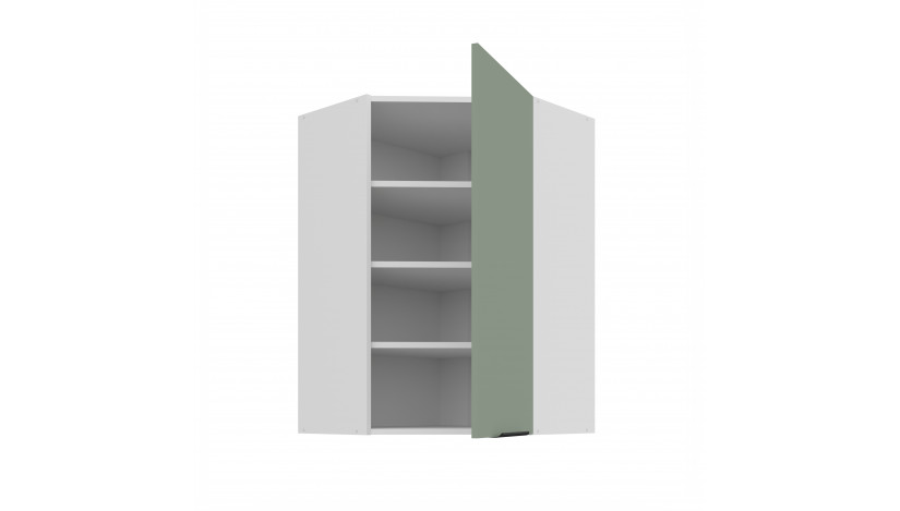 ARIA SA/WH 60x60 GN-90 1F 45° pakabinama kampinė spintelė