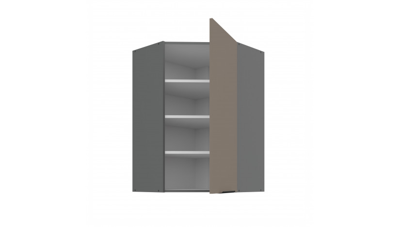ARIA TA/ANT 60x60 GN-90 1F 45° pakabinama kampinė spintelė