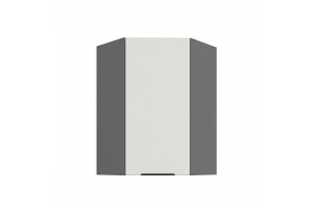 ARIA WH/ANT 60x60 GN-90 1F 45° pakabinama kampinė spintelė