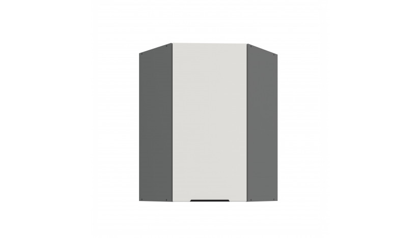 ARIA WH/ANT 60x60 GN-90 1F 45° pakabinama kampinė spintelė