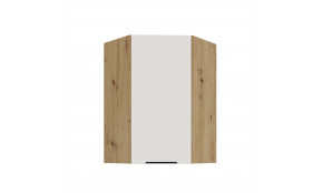 ARIA WH/AR 60x60 GN-90 1F 45° pakabinama kampinė spintelė