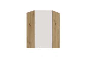 ARIA WH/AR 60x60 GN-90 1F 45° pakabinama kampinė spintelė