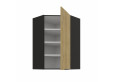 CREMONA BL 60x60 GN-90 1F 45° pakabinama kampinė spintelė