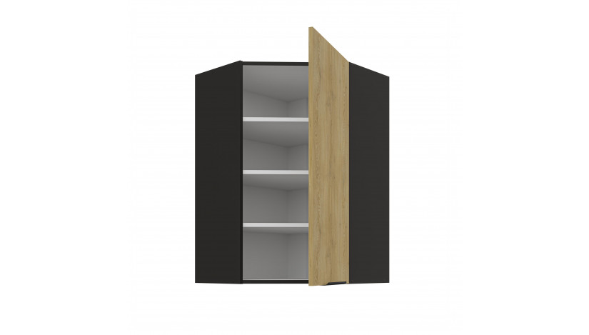 CREMONA BL 60x60 GN-90 1F 45° pakabinama kampinė spintelė