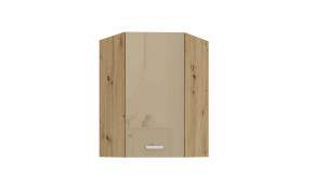 ARTISAN Cappucino 60x60 GN-90 1F 45° Pakabinama Kampinė Spintelė