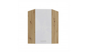 ARTISAN Balta 60x60 GN-90 1F 45° Pakabinama Kampinė Spintelė