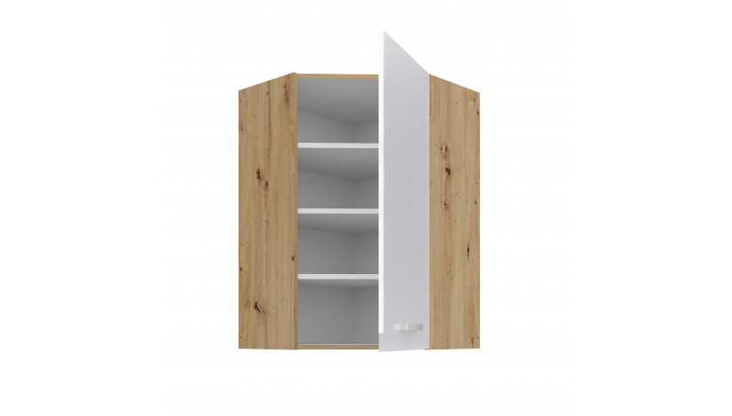 ARTISAN Balta 60x60 GN-90 1F 45° Pakabinama Kampinė Spintelė