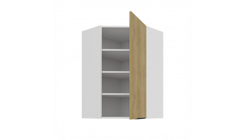 CREMONA WH 60x60 GN-90 1F 45° pakabinama kampinė spintelė