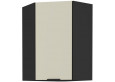 ARONA 60x60 GN-90 1F 45° Pakabinama Kampinė Spintelė juoda