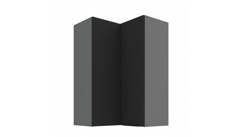 ARIA BL/ANT 60x60 GN-90 2F 90° pakabinama kampinė spintelė