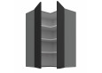 ARIA BL/ANT 60x60 GN-90 2F 90° pakabinama kampinė spintelė