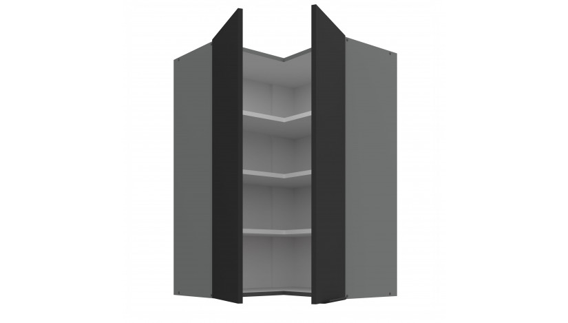 ARIA BL/ANT 60x60 GN-90 2F 90° pakabinama kampinė spintelė