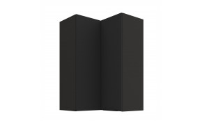 ARIA BL/BL 60x60 GN-90 2F 90° pakabinama kampinė spintelė