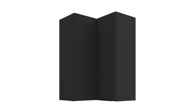 ARIA BL/BL 60x60 GN-90 2F 90° pakabinama kampinė spintelė