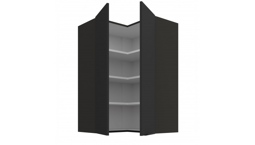 ARIA BL/BL 60x60 GN-90 2F 90° pakabinama kampinė spintelė
