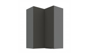 ARIA GR/ANT 60x60 GN-90 2F 90° pakabinama kampinė spintelė