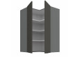 ARIA GR/ANT 60x60 GN-90 2F 90° pakabinama kampinė spintelė