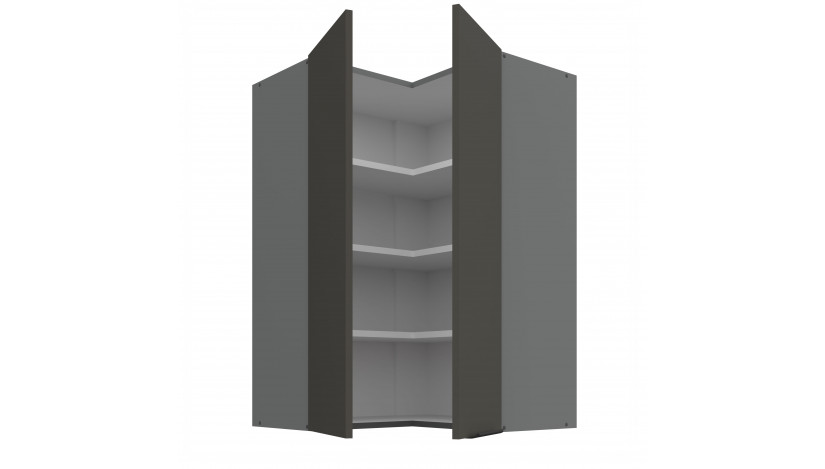 ARIA GR/ANT 60x60 GN-90 2F 90° pakabinama kampinė spintelė