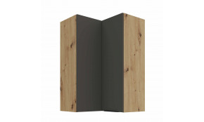 ARIA GR/AR 60x60 GN-90 2F 90° pakabinama kampinė spintelė