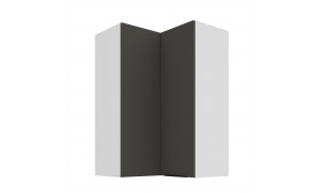 ARIA GR/WH 60x60 GN-90 2F 90° pakabinama kampinė spintelė