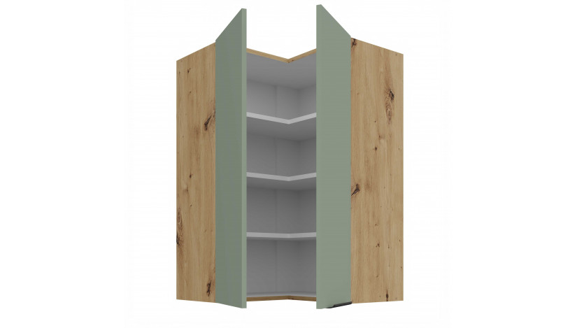 ARIA SA/AR 60x60 GN-90 2F 90° pakabinama kampinė spintelė