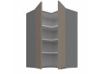 ARIA TA/ANT 60x60 GN-90 2F 90° pakabinama kampinė spintelė