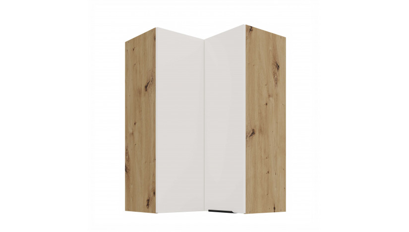ARIA WH/AR 60x60 GN-90 2F 90° pakabinama kampinė spintelė