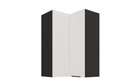 ARIA WH/BL 60x60 GN-90 2F 90° pakabinama kampinė spintelė