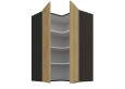 CREMONA BL 60x60 GN-90 2F 90° pakabinama kampinė spintelė