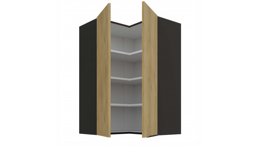 CREMONA BL 60x60 GN-90 2F 90° pakabinama kampinė spintelė
