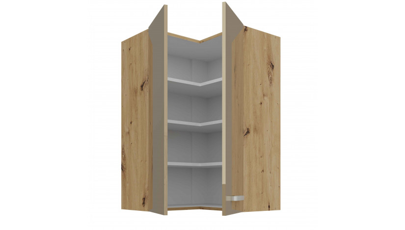 ARTISAN Cappucino 60x60 GN-90 2F (90°) pakabinama kampinė spintelė