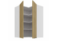 CREMONA WH 60x60 GN-90 2F 90° pakabinama kampinė spintelė