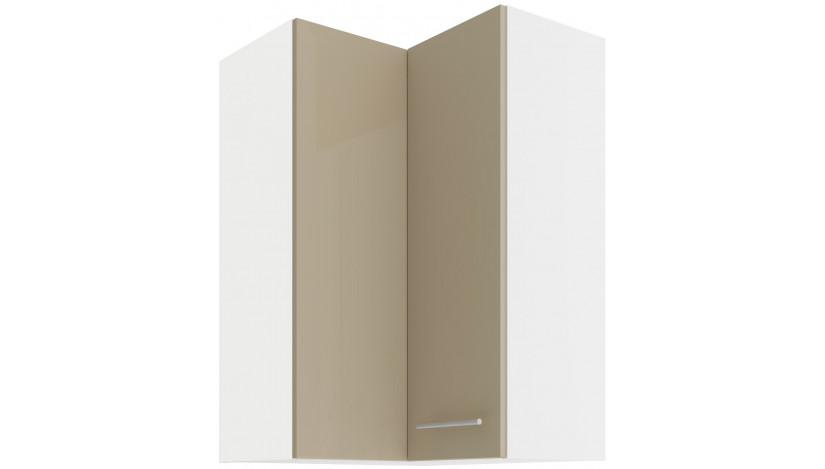 LARA 60x60 GN-90 2F 90° pakabinama kampinė spintelė cappuccino