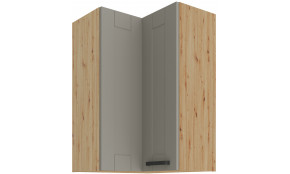 LUNA 60x60 GN-90 1F 90° Pakabinama Kampinė Spintelė Claygrey Artisan