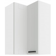 LUNA 60x60 GN-90 1F 90° Pakabinama Kampinė Spintelė balta balta