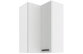LUNA 60x60 GN-90 1F 90° Pakabinama Kampinė Spintelė balta balta