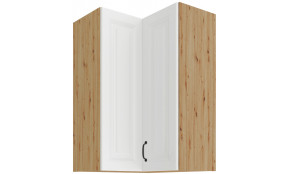 Stilo 60x60 GN-90 1F 90° Pakabinama Kampinė Spintelė Balta artisan