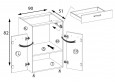 Econo ECO-7D pastatoma spintelė 90 cm