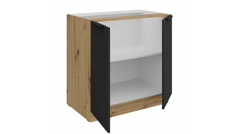 ARIA BL/AR 80 D 2F BB pastatoma spintelė