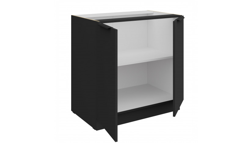 ARIA BL/BL 80 D 2F BB pastatoma spintelė