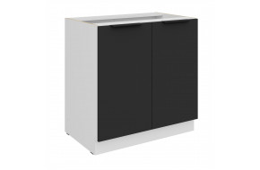ARIA BL/WH 80 D 2F BB pastatoma spintelė