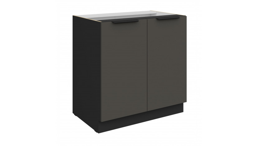 ARIA GR/BL 80 D 2F BB pastatoma spintelė