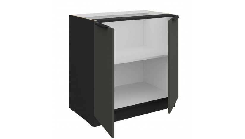ARIA GR/BL 80 D 2F BB pastatoma spintelė