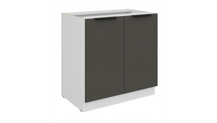 ARIA GR/WH 80 D 2F BB pastatoma spintelė