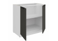 ARIA GR/WH 80 D 2F BB pastatoma spintelė