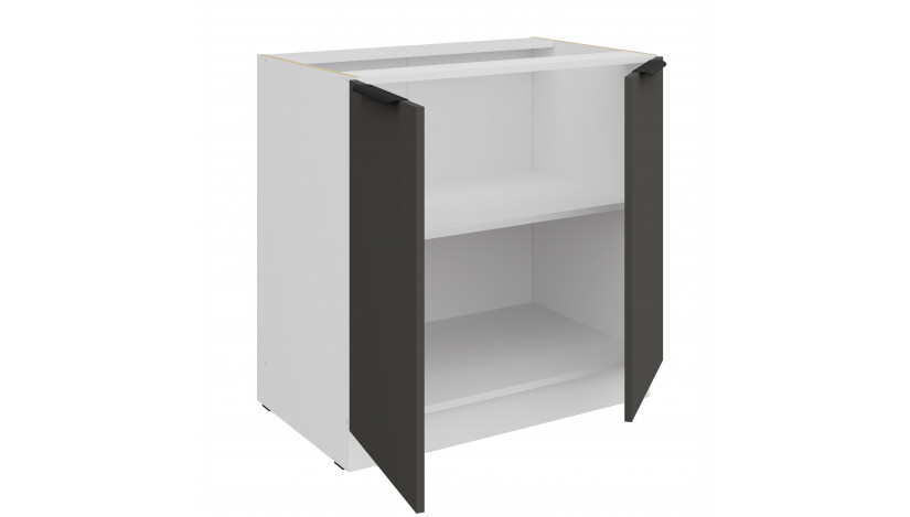 ARIA GR/WH 80 D 2F BB pastatoma spintelė