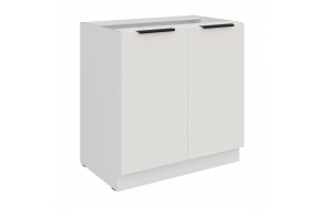 ARIA WH/WH 80 D 2F BB pastatoma spintelė