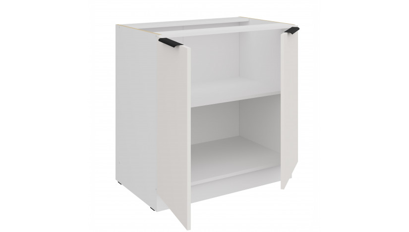 ARIA WH/WH 80 D 2F BB pastatoma spintelė