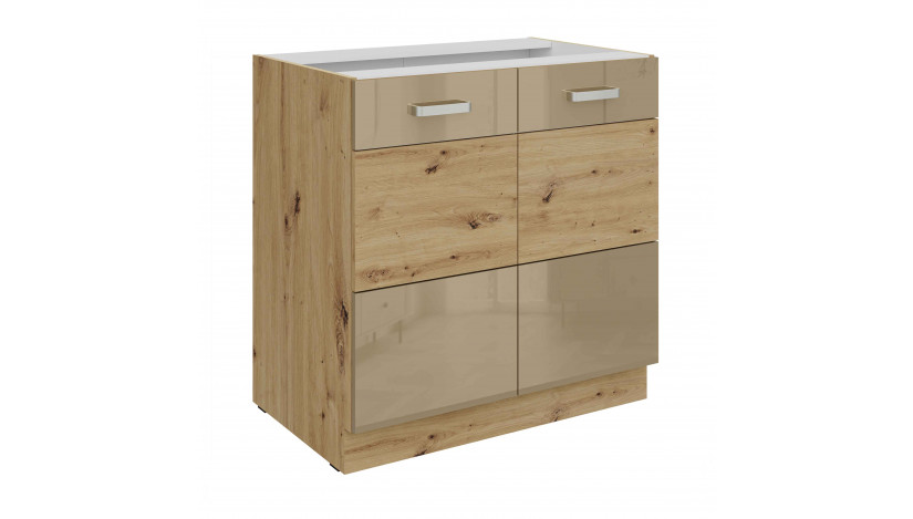 ARTISAN Cappucino 80 D 2F BB pastatoma spintelė